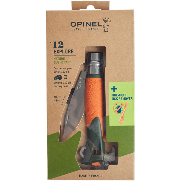 Ніж Opinel №12 Explore Remover Orange