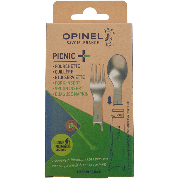 Набор столовых приборов Opinel Picnic+