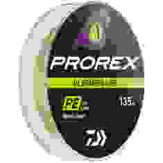 Cord Daiwa Prorex UL Braid PE 135m (green) #0.25/0.08mm 3.9lb/1.8kg