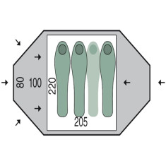 Намет Pinguin Tornado 3 Dural