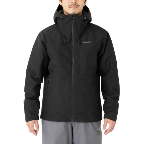 Куртка Shimano Warm Rain Jacket Gore-Tex XXL ц:черный