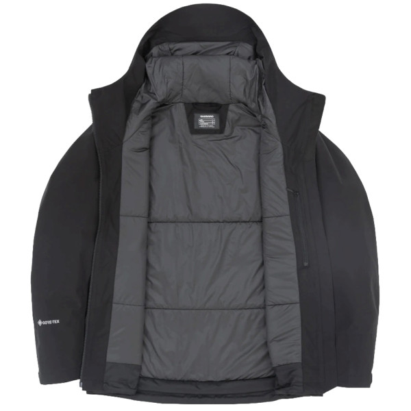 Куртка Shimano Warm Rain Jacket Gore-Tex XXL ц:черный