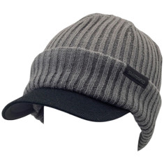 Шапка Shimano Knit Watch Breath Hyper +℃ (с козырьком) ц:gray