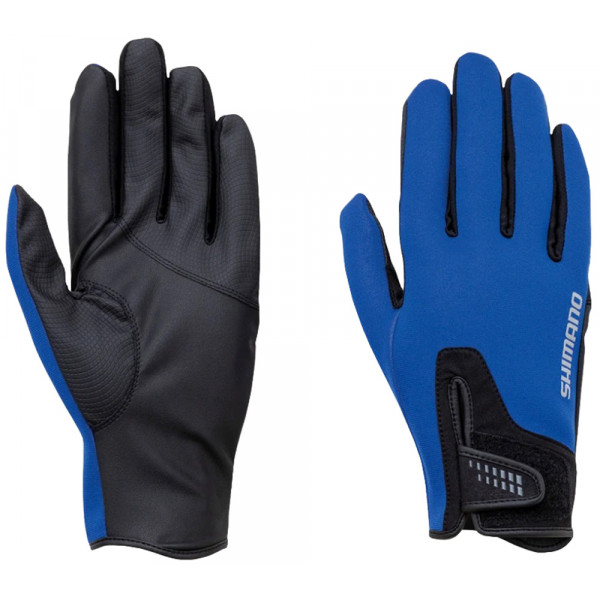 Перчатки Shimano Pearl Fit Full Cover Gloves M ц:blue