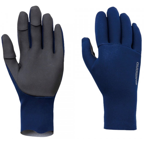 Перчатки Shimano Chloroprene EXS 3 Cover Gloves M ц:blue