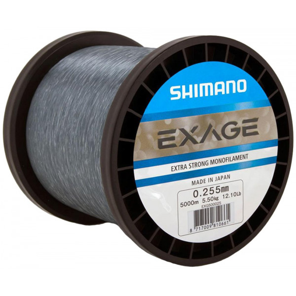 Волосінь Shimano Exage 5000m 0.205mm 3.40kg