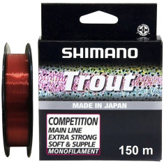 Волосінь Shimano Trout Competition Mono 150m 0.16mm 2.16kg Red