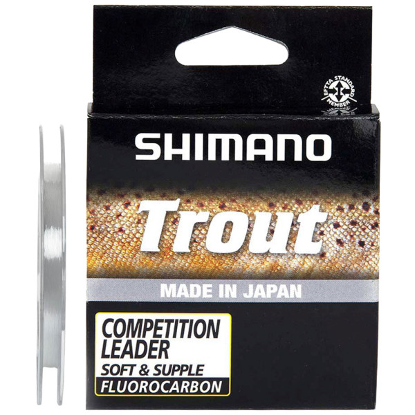 Флюорокарбон Shimano Trout Competition Fluorocarbon 50m 0.140mm 1.29kg Clear