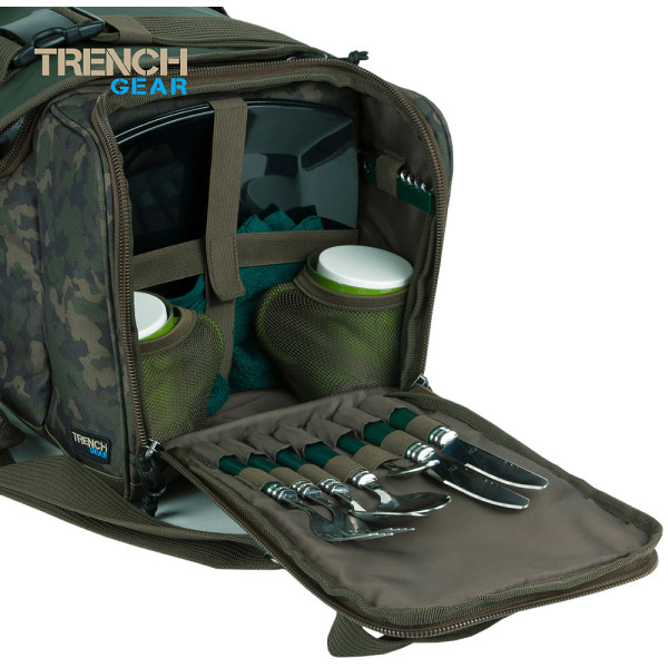 Сумка Shimano Trench Deluxe Food Bag с набором посуды на две персоны