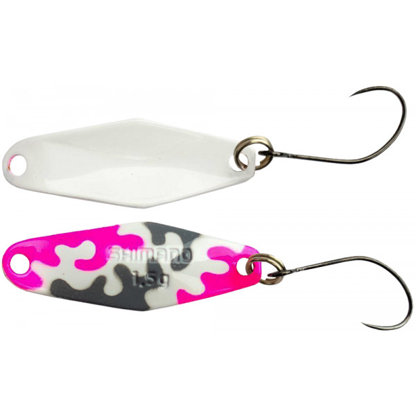 Блесна Shimano Cardiff Wobble Swimmer 1.5g #22T White Pink Camo