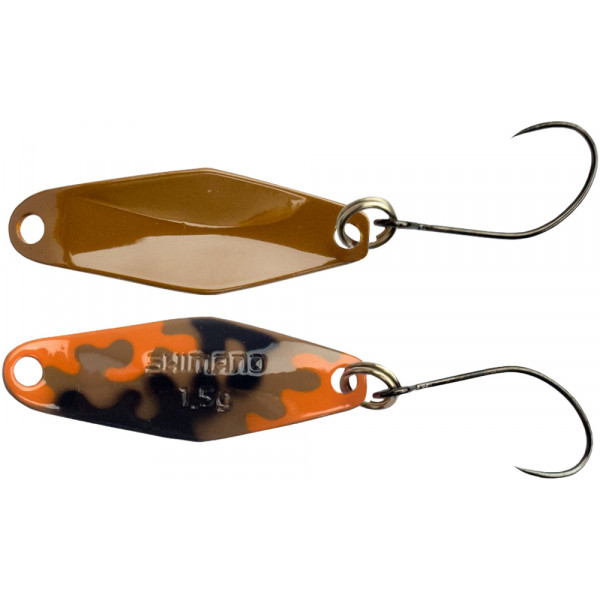 Блесна Shimano Cardiff Wobble Swimmer 1.5g #23T Brown Orange Camo