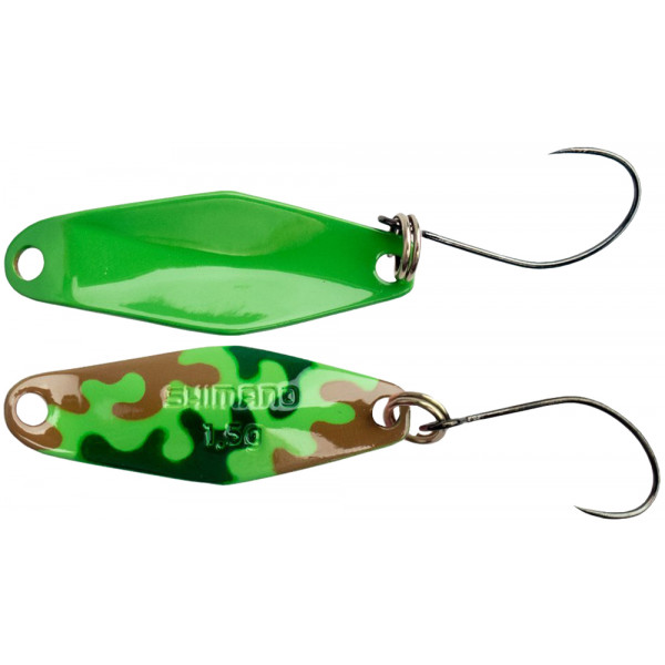 Блесна Shimano Cardiff Wobble Swimmer 1.5g #25T Green Brown Camo