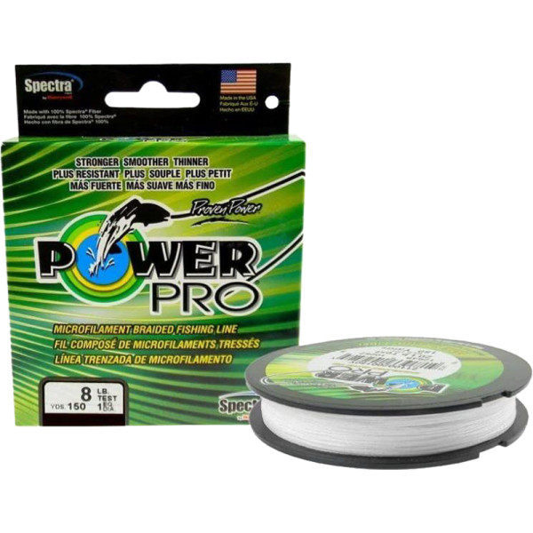 Шнур Power Pro (White) 135m 0.10mm 11lb/5.0kg