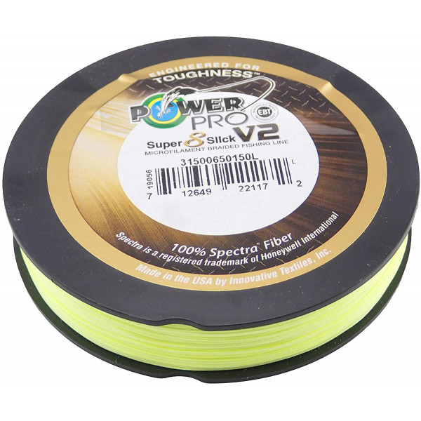 Шнур Power Pro Super 8 Slick V2 (Moon Shine) 275m 0.13mm 18lb/8.0kg