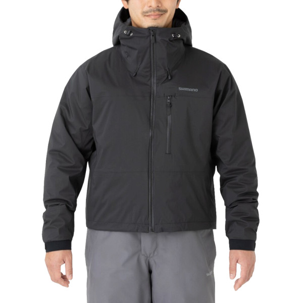 Куртка Shimano Durast Warm Short Rain Jacket L к:black
