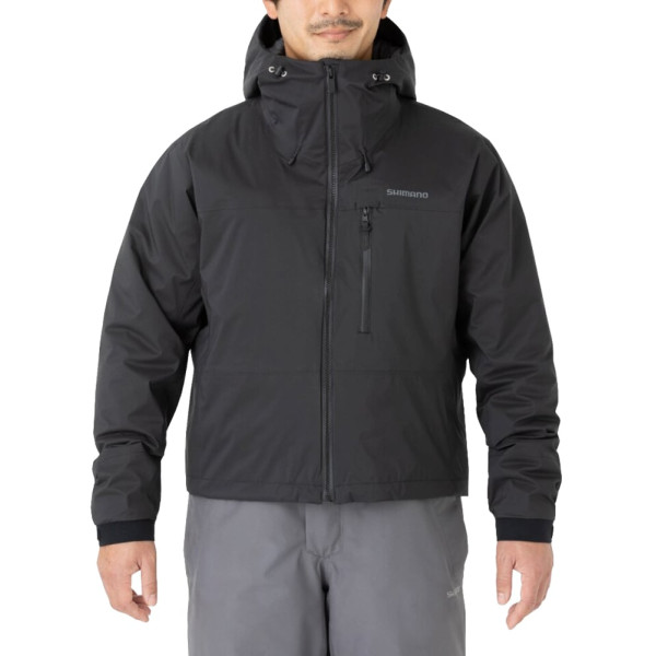 Куртка Shimano Durast Warm Short Rain Jacket XL к:black