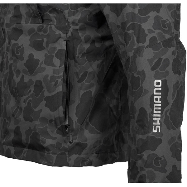 Куртка Shimano GORE-TEX Explore Warm Jacket S ц:black duck camo