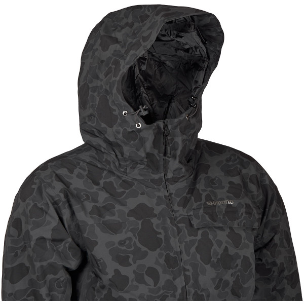 Куртка Shimano GORE-TEX Explore Warm Jacket L ц:black duck camo