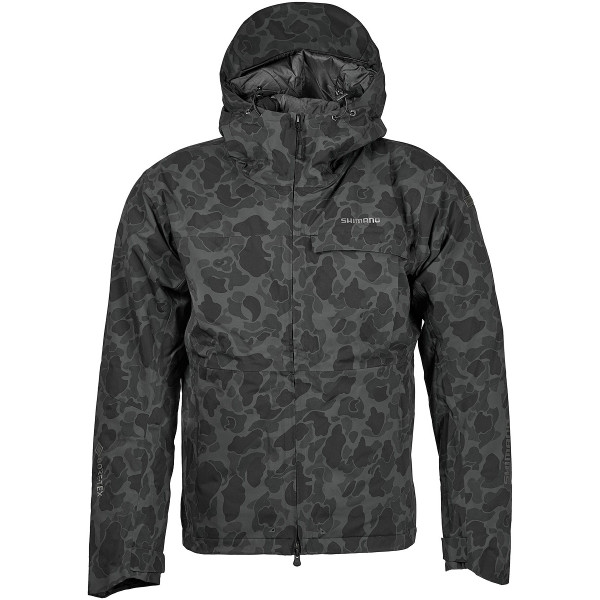 Куртка Shimano GORE-TEX Explore Warm Jacket XL ц:black duck camo