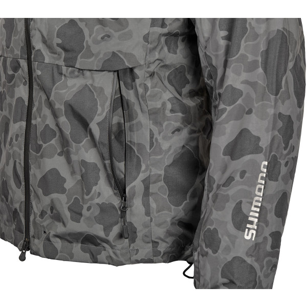 Куртка Shimano DryShield Explore Warm Jacket XL ц:gray duck camo