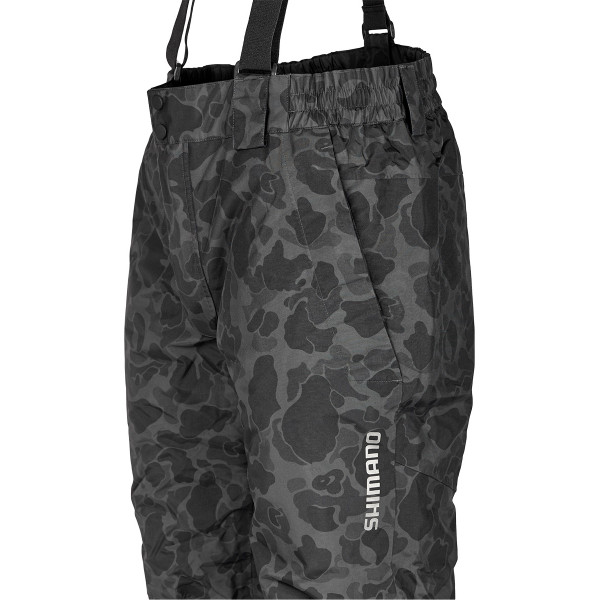 Брюки Shimano DryShield Explore Warm Trouser L ц:black duck camo