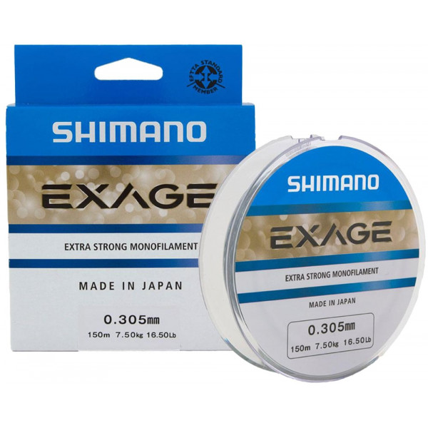 Волосінь Shimano Exage 150m 0.125mm 1.3kg