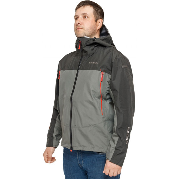 Куртка Shimano GORE-TEX Basic Jacket XXXL ц:charcoal