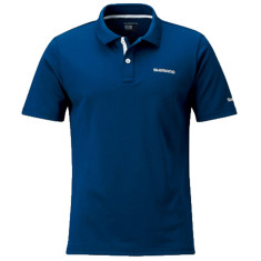 Футболка Shimano Polo Shirt (short sleeve) L ц:navy blue
