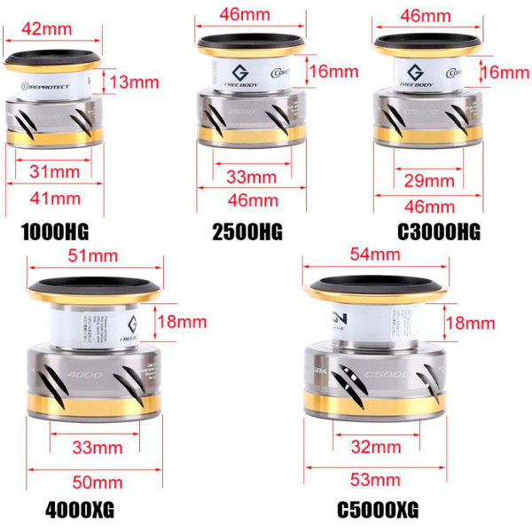 Шпуля Shimano Ultegra FB Spool 1000 Шпуля Shimano Ultegra FB Spool 1000