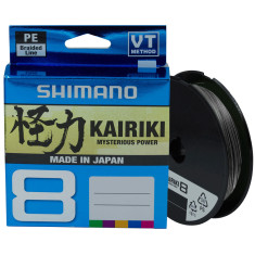 Шнур Shimano Kairiki 8 PE (Steel Gray) 150m 0.16mm 10.3kg Шнур Shimano Kairiki 8 PE (Steel Gray) 150m 0.16mm 10.3kg