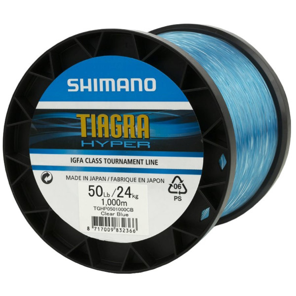 Волосінь Shimano Tiagra Hyper Trolling 1000m 0.68mm 50lb/24.0kg