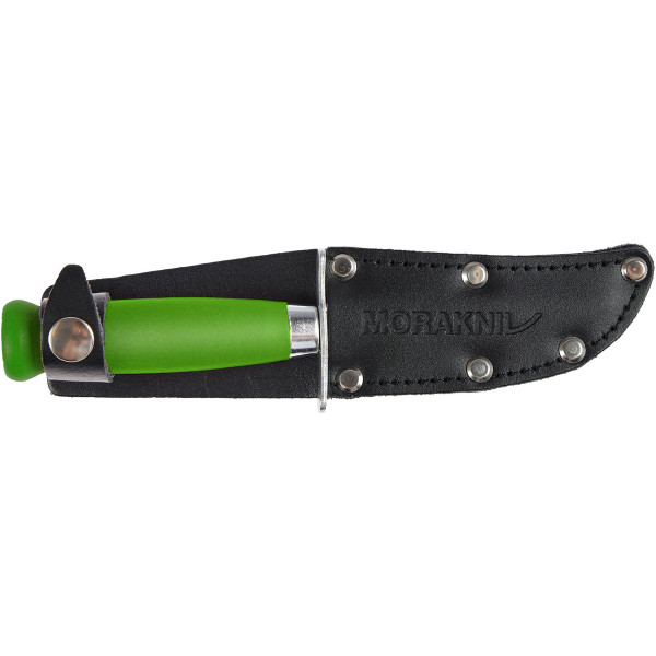 Нож Morakniv Scout 39 Safe. Цвет - зеленый