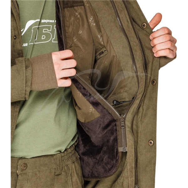 Куртка Hallyard Jagd Anzug. Размер - 56. Цвет - olive drab