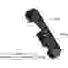 Планка боковая Leapers UTG Sporting Type для Сайги. Высота - 7,62 мм. "Ласточкин хвост"
