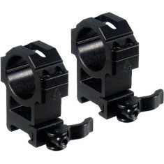 Кільця швидкознімні Leapers UTG Max Strength. d – 30 мм. High. Weaver/Picatinny