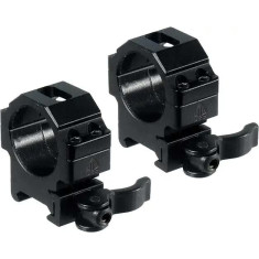 Кільця швидкознімні Leapers UTG Max Strength. d – 30 мм. Low. Weaver/Picatinny