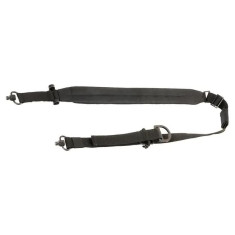 Ремінь рушничний Leapers Bolla 2/1 крапковий з QD-антабками. Чорний