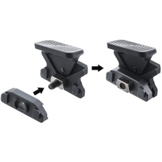 Упор Leapers UTG Angled Mount на цевье. M-LOK. Black Упор Leapers UTG Angled Mount на цевье. M-LOK. Black