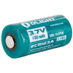 Аккумуляторная батарея Olight RCR 123 Li-Ion 650 mAh