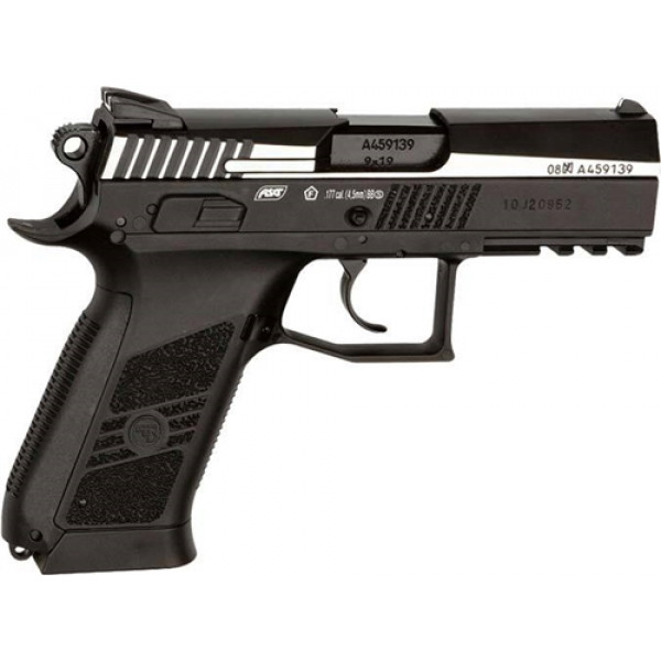 Пістолети пневматичні ASG CZ 75 P-07 Duty Nickel Blowback BB кал. 4.5 мм