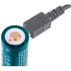 Акумуляторна батарея Olight 16340 з зарядним портом micro-USB