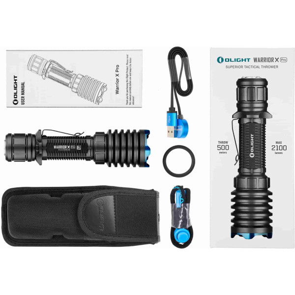 Ліхтар Olight Warrior X Pro Black
