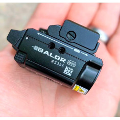 Фонарь с ЛЦУ Olight Baldr Mini Black. Зеленый ЛЦУ