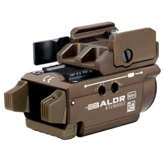Фонарь с ЛЦУ Olight Baldr Mini Desert Tan. Зеленый ЛЦУ
