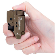 Фонарь с ЛЦУ Olight Baldr Mini Desert Tan. Зеленый ЛЦУ