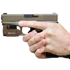 Фонарь с ЛЦУ Olight Baldr Mini Desert Tan. Зеленый ЛЦУ