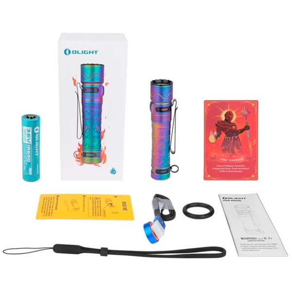 Ліхтар Olight Warrior Mini 2 LE "Вогонь"