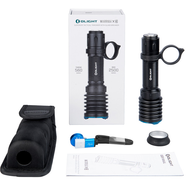 Ліхтар Olight Warrior X 3 Black