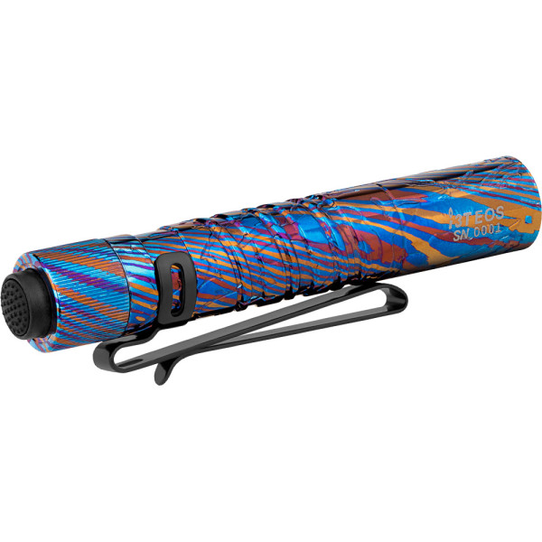 Ліхтар Olight i3T EOS Titanium Damascus