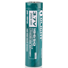 Аккумуляторная батарея Olight 18650 2600 mAh 3.7 V Аккумуляторная батарея Olight 18650 2600 mAh 3.7 V